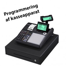 Programmering af Casio kasseapparat